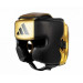 Шлем боксерский Adidas Speed 350 Pro Head Gear adiSPD350HG черно-золотой 75_75