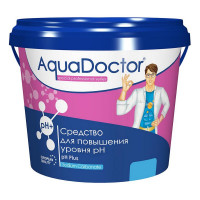 PH Плюс,1кг ведро, гранулы для повышения уровня рН воды (pH+) AquaDoctor AQ19393