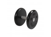 Гантель классик с вращающейся ручкой хром 12 кг MB Barbell MB-FdbEM-B12