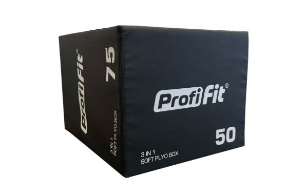 Универсальный PLYO BOX 3 в 1 безопасный 50х60х75 см Profi-Fit 600_380