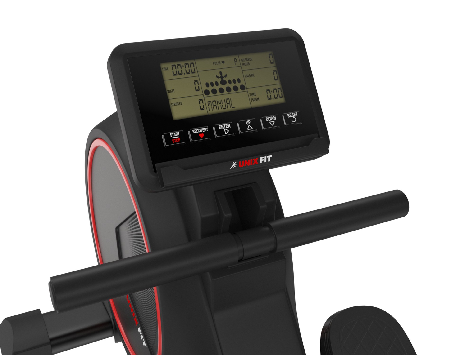 Гребной тренажер UnixFit Techno Rower 410 RMTF410 2000_1500