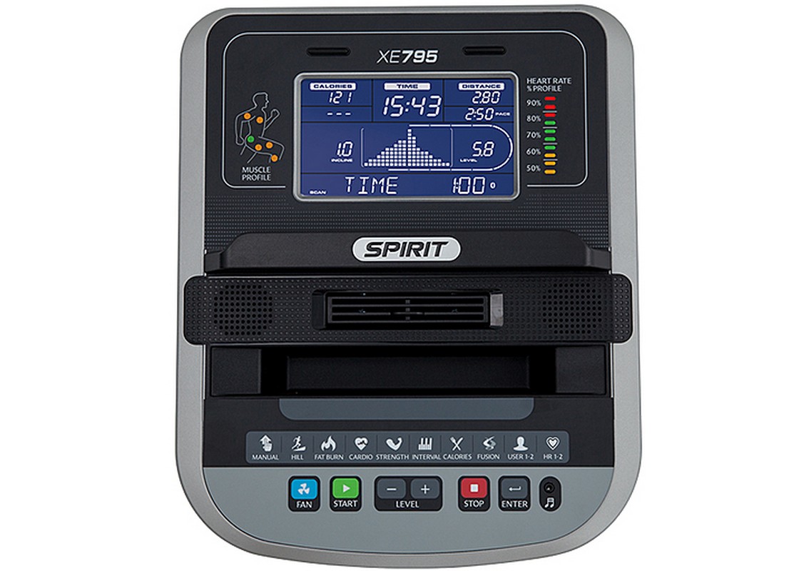 Эллиптический тренажер Spirit Fitness XE795 1106_800