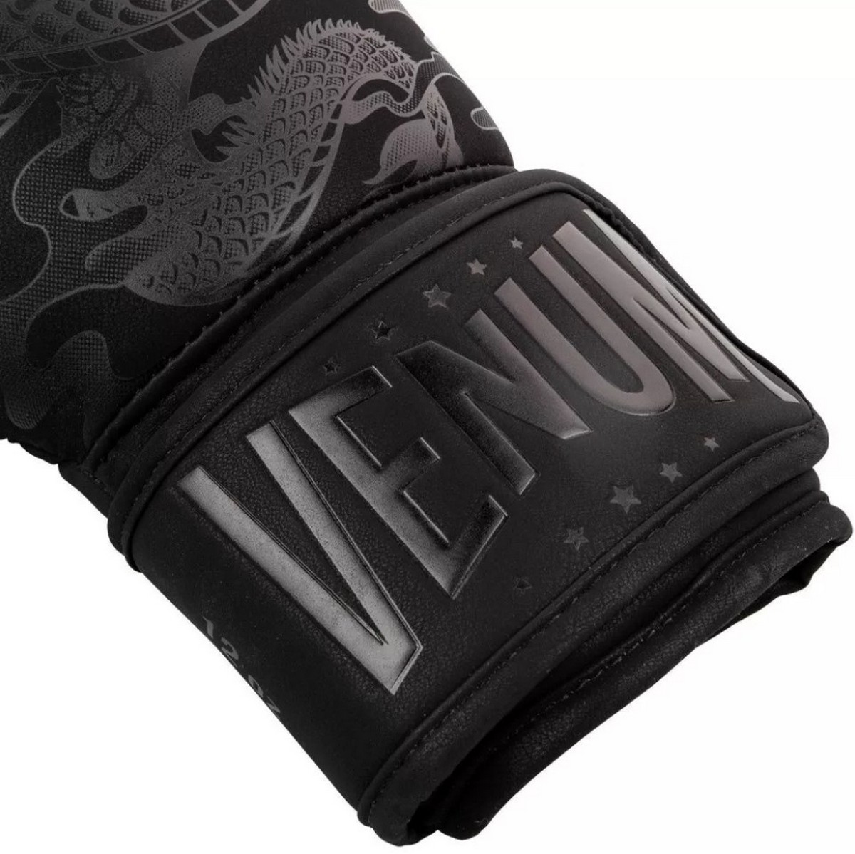 Перчатки Venum Dragon's Flight 03169-114-8oz черный 1200_1199