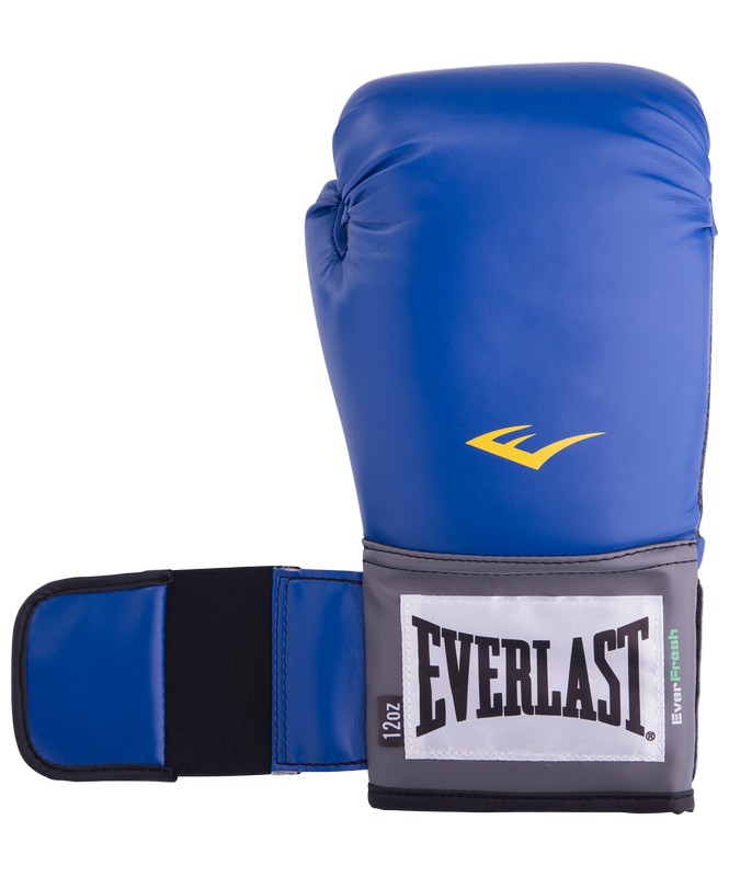 Перчатки боксерские Everlast Pro Style Anti-MB 2210U, 10oz, к/з, синий 665_800