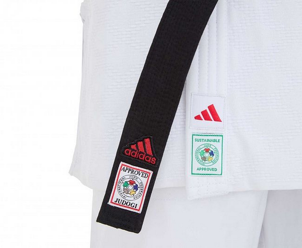 Кимоно для дзюдо Adidas Champion III IJF Green Label J-IJF3-2 белый 976_800