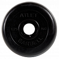 Диск обрезиненный d26мм MB Barbell MB-AtletB26-1,25 1,25кг черный 120_120